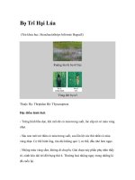 Bọ Trĩ Hại Lúa pptx