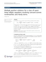 Báo cáo hóa học: 