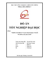 Nghiên cứu định cỡ và quy hoạch mạng vô tuyến  WCDMA trên nền GSM