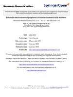 Báo cáo hóa học: 