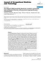 báo cáo hóa học: 