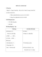 TIẾT 133 : LUYỆN TẬP docx