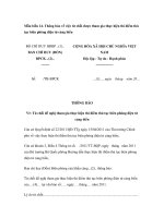 Mẫu Thông báo về việc từ chối được tham gia thực hiện thí điểm thủ tục biên phòng điện tử cảng biển pdf