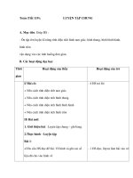 Toán (Tiết 119):LUYỆN TẬP CHUNG doc