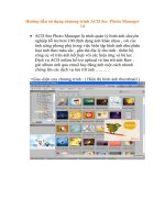Hướng dẫn sử dụng chương trình ACD See Photo Manager 14 doc