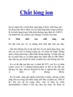 Chất lỏng ion ppt