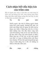 Cách nhận biết dấu hiệu kín của trầm cảm pot