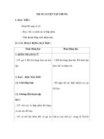 Tiết 39: LUYỆN TẬP CHUNG docx