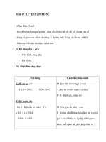 Tiết 117 : LUYỆN TẬP CHUNG doc