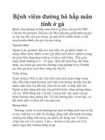 Bệnh viêm đường hô hấp mãn tính ở gà doc