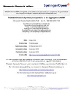 Báo cáo hóa học: 