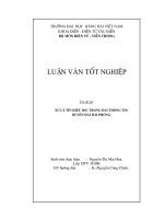 LUẬN VĂN VIỄN THÔNG XỬ LÝ TÍN HIỆU DSC ĐÀI THÔNG TIN DUYÊN HẢI HẢI PHÒNG
