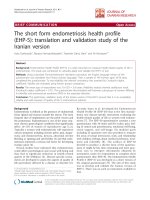 báo cáo hóa học: