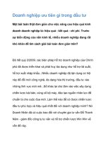 Doanh nghiệp ưu tiên gì trong đầu tư ppt