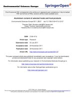 Báo cáo toán học: 