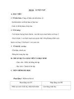 Tiết 16: LUYỆN TẬP potx