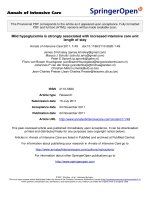 Báo cáo hóa học: 