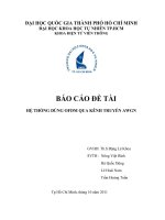 hệ thống dùng ofdm qua kênh truyền awgn