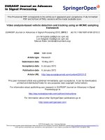 Báo cáo toán học: 