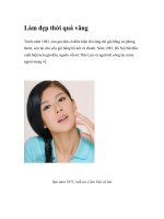 Làm đẹp thời quá vãng potx