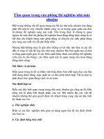 Tầm quan trọng của phòng thí nghiệm nhà máy nhuộm pptx