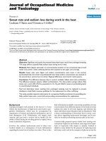 Báo cáo hóa học: 