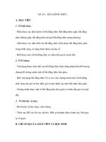 Tiết 29 : BẤT ĐẲNG THỨC pdf