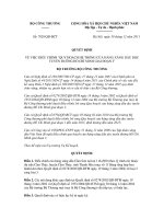 Quyết định số 7028/QĐ-BCT doc