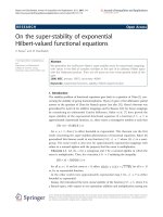 Báo cáo hóa học: 