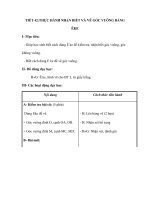 TIẾT 42:THỰC HÀNH NHẬN BIẾT VÀ VẼ GÓC VUÔNG BẰNG ÊKE pptx