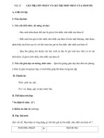 Tiết 25:GIÁ TRỊ LỚN NHẤT VÀ GIÁ TRỊ NHỎ NHẤT CỦA HÀM SỐ pptx