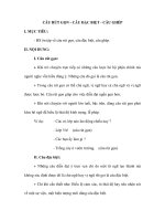 CÂU RÚT GỌN - CÂU ĐẶC BIỆT - CÂU GHÉP pptx