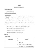 TIẾT 51 BÀI TẬP ÔN CHƯƠNG II docx