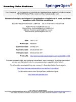 Boundary Value Problems This Provisional PDF corresponds to the article as it appeared upon doc