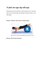 15 phút cho ngực đẹp mỗi ngày ppt