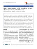 báo cáo hóa học: