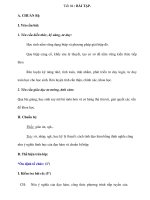 Tiết 04 : BÀI TẬP docx