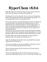 HyperChem v8.0.6 doc