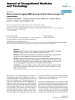 báo cáo hóa học: