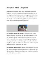 Bảo Quản Khoai Lang Tươi pptx