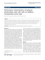 Báo cáo hóa học: 