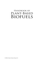 Handbook of plant based biofuels - Chapter 1 potx