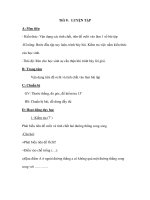 Tiết 9: LUYỆN TẬP pptx