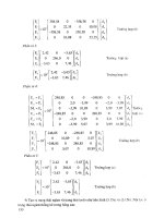 Tính kết cấu theo phương pháp ma trận part 4 doc