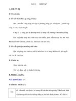 Tiết 10 BÀI TẬP. ppt