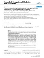 báo cáo hóa học: 