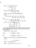 Bài tập toán cao cấp tập 1 part 6 pptx