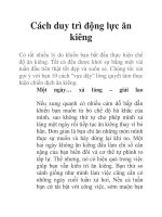 Cách duy trì động lực ăn kiêng ppt