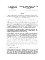 Chỉ thị số 24/CT-UBND ppt