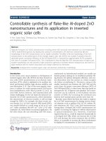 Báo cáo hóa học: 